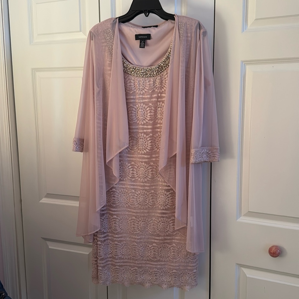R&M dress very beautiful, tank like top with an additional cover up .